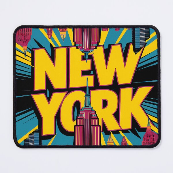 Item preview, A Digital Pop Art Travel of New York City New York designed and sold by PaintedPixels01.