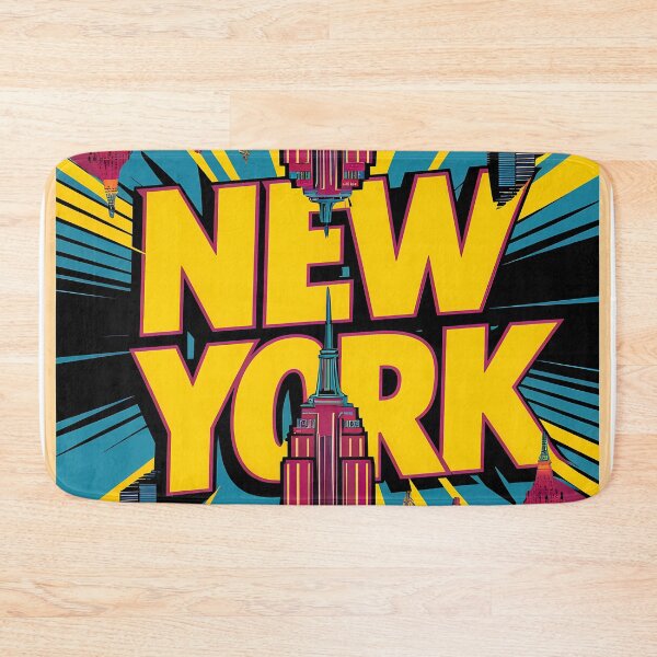 Item preview, A Digital Pop Art Travel of New York City New York designed and sold by PaintedPixels01.