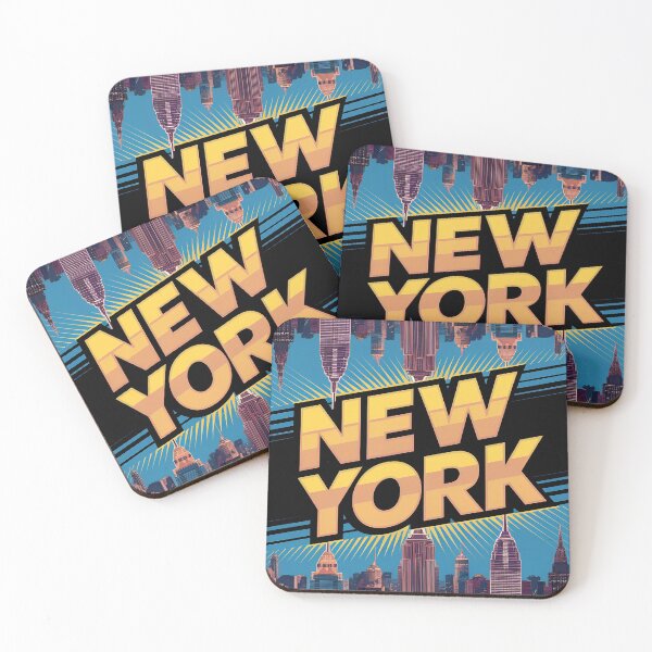 Item preview, A Digital Pop Art Travel of New York City New York designed and sold by PaintedPixels01.