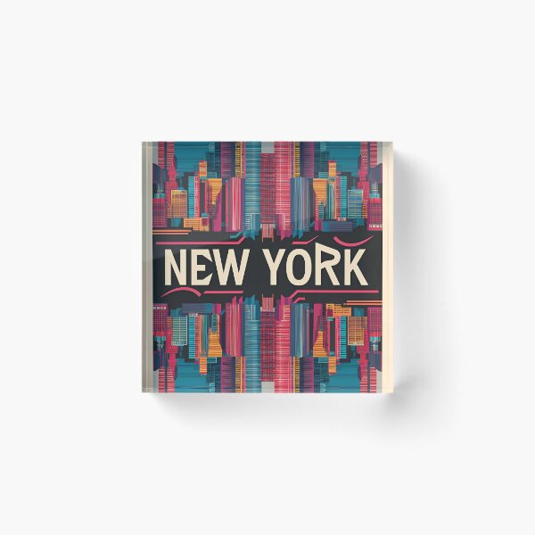 Item preview, A Digital Pop Art Travel of New York City New York designed and sold by PaintedPixels01.