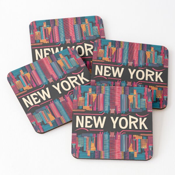 Item preview, A Digital Pop Art Travel of New York City New York designed and sold by PaintedPixels01.