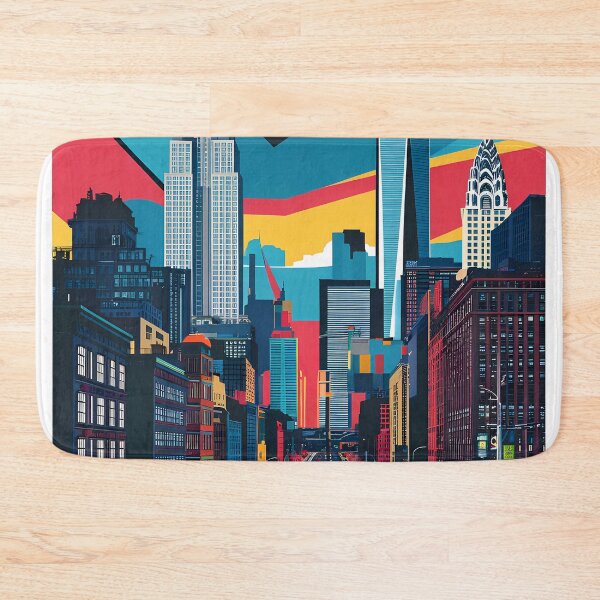 Item preview, A Digital Pop Art Travel of New York City New York designed and sold by PaintedPixels01.