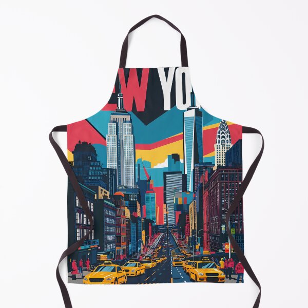 Item preview, A Digital Pop Art Travel of New York City New York designed and sold by PaintedPixels01.