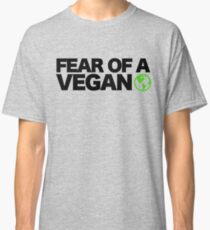 FEAR OF A VEGAN PLANET (ALTERNATE) Classic T-Shirt