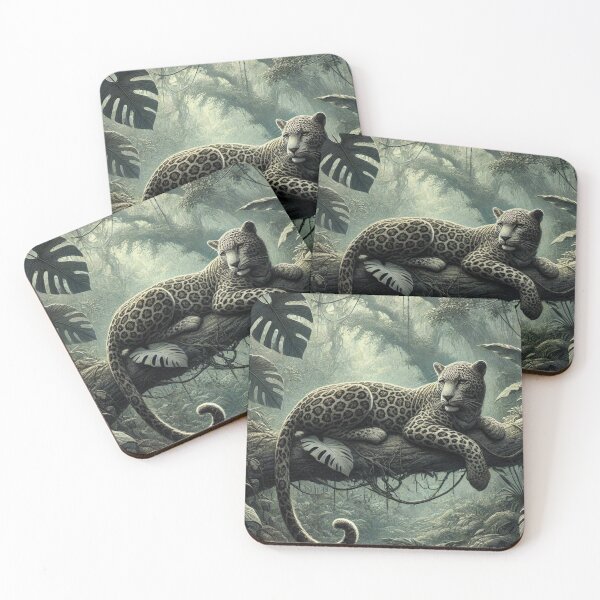 Item preview, Leopard in the Jungle Canopy designed and sold by takeng07.