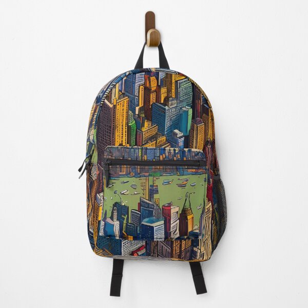 Item preview, A Digital Pop Art Travel of City designed and sold by PaintedPixels01.