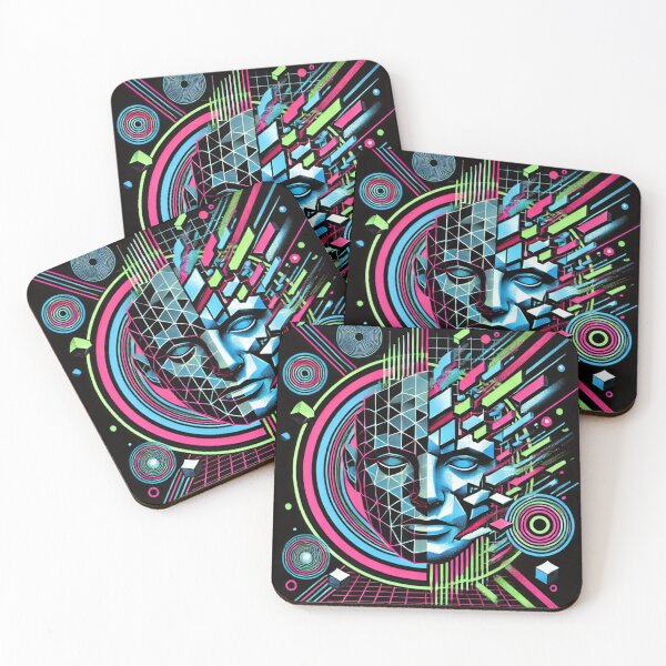 Item preview, Fragmented Reality in Chaos designed and sold by ArtemisDesignAI.