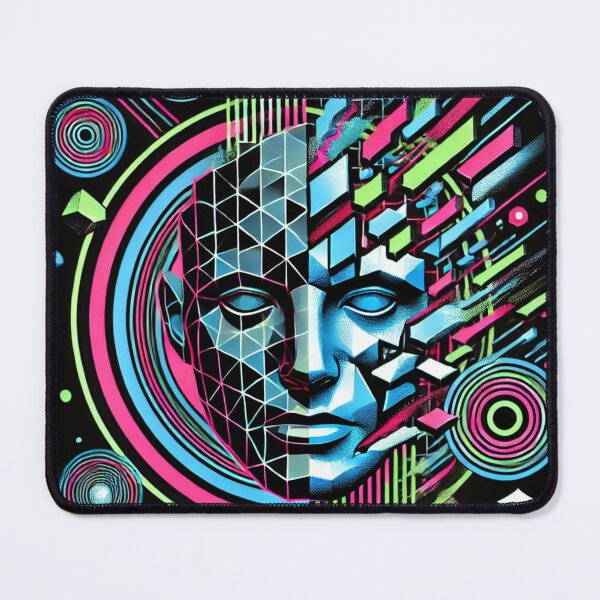 Item preview, Fragmented Reality in Chaos designed and sold by ArtemisDesignAI.