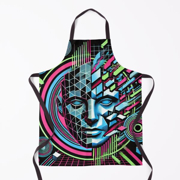 Item preview, Fragmented Reality in Chaos designed and sold by ArtemisDesignAI.