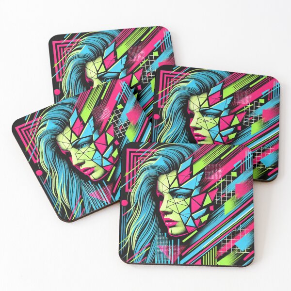 Item preview, Fragmented Reality in Chaos designed and sold by ArtemisDesignAI.