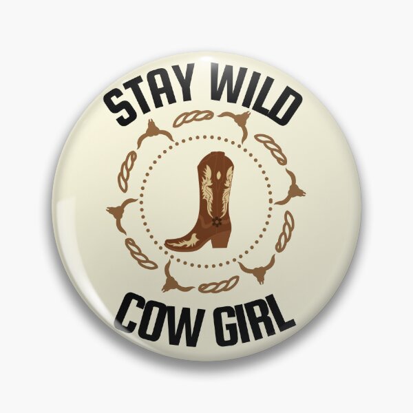 Item preview, STAY WILD ,COW GIRL ,WEST WOOD designed and sold by AnimalsArts21.