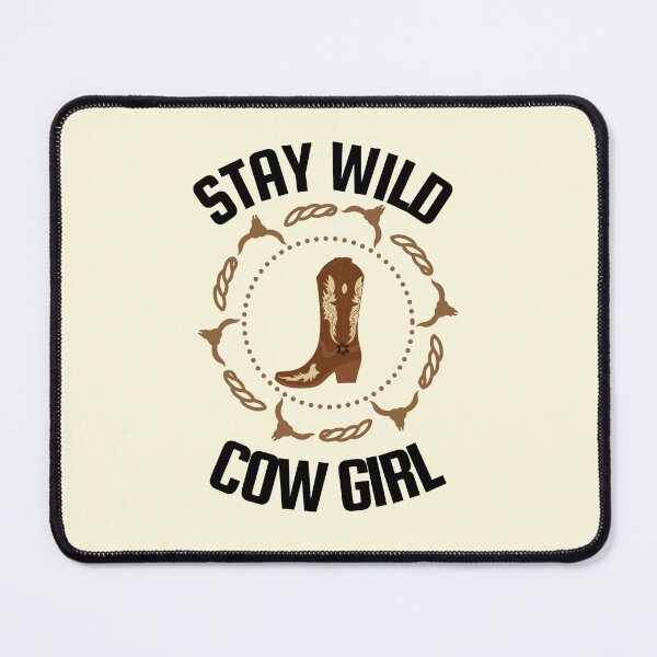 Item preview, STAY WILD ,COW GIRL ,WEST WOOD designed and sold by AnimalsArts21.