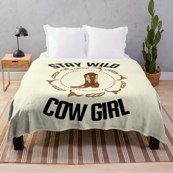 Item preview, STAY WILD ,COW GIRL ,WEST WOOD designed and sold by AnimalsArts21.