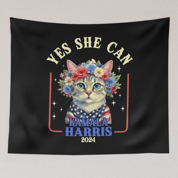 Item preview, YES SHE CAN KAMALA HARRIS 2024 designed and sold by RayanSmiley.