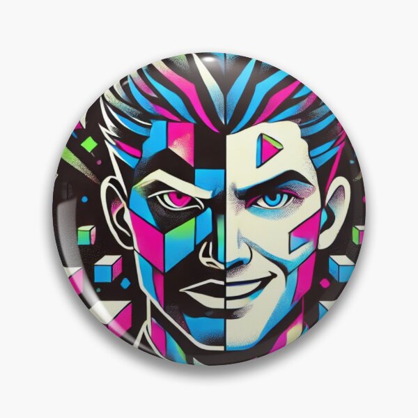 Item preview, Fragmented Dual Identity designed and sold by ArtemisDesignAI.