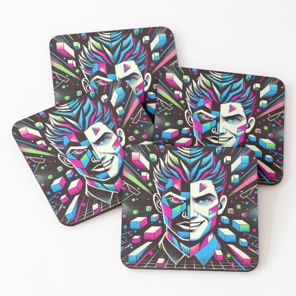 Item preview, Fragmented Dual Identity designed and sold by ArtemisDesignAI.
