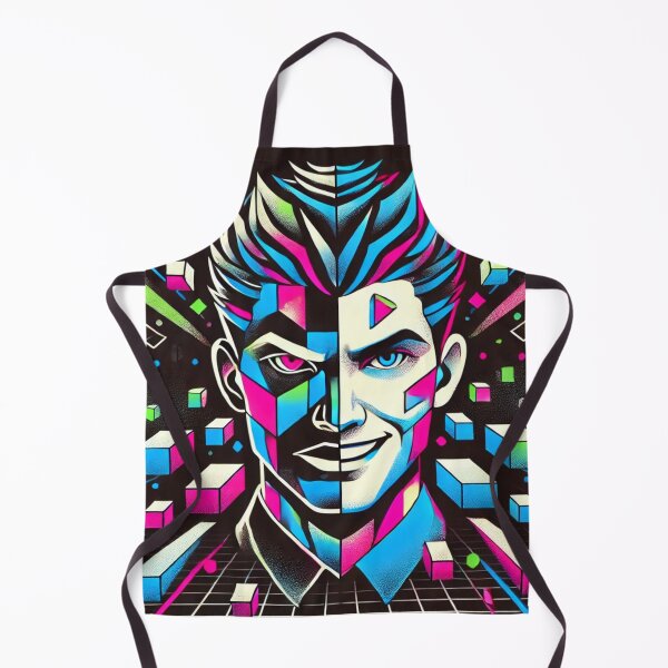 Item preview, Fragmented Dual Identity designed and sold by ArtemisDesignAI.