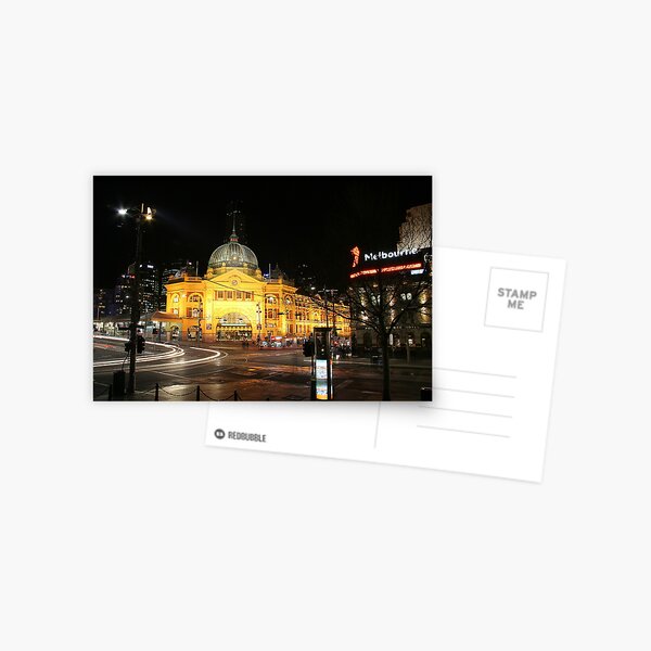 Flinders Street Station Postcard