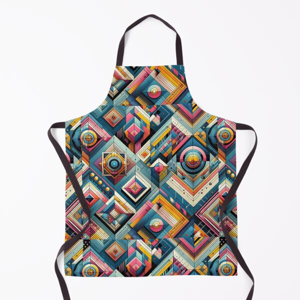 Item preview, Rectangular Futuristic Pattern designed and sold by AIrtisticPrints.
