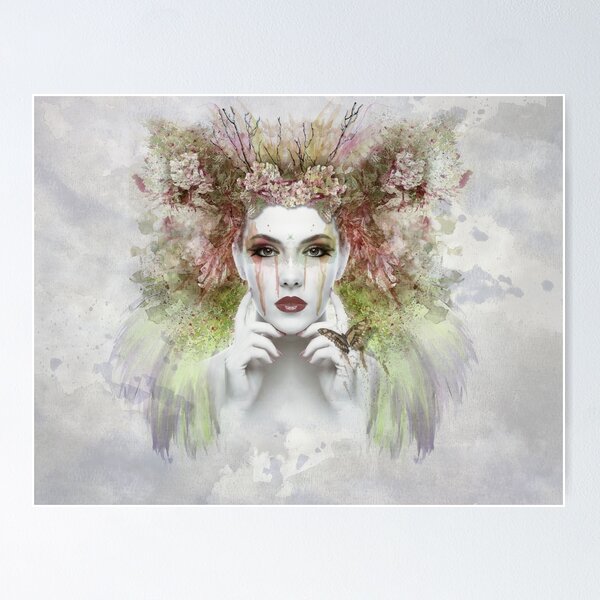 Item preview, Forest fairy forestfairy watercolor designed and sold by Prometheut890.