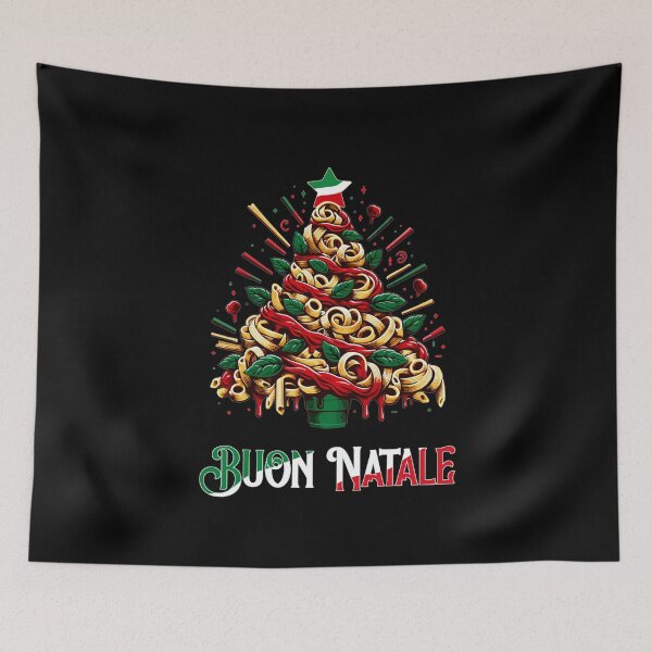 Item preview, Buon Natale Italian Pasta Christmas Tree Xmas For Men Women designed and sold by taaddison50.