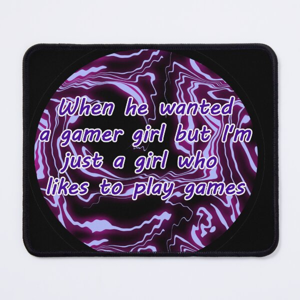 Item preview, Not a gamer girl designed and sold by Valkyrie27.