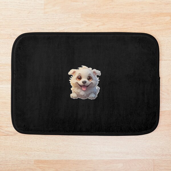 Item preview, Cute White Puppy Art 2 designed and sold by BAMEN.