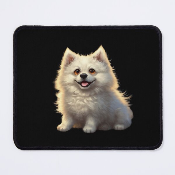 Item preview, Cute White Puppy Art 3 designed and sold by BAMEN.