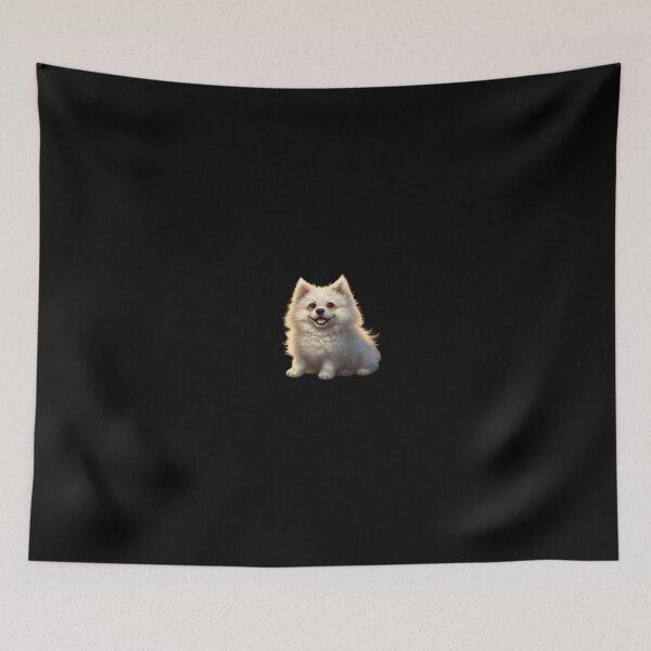 Item preview, Cute White Puppy Art 3 designed and sold by BAMEN.