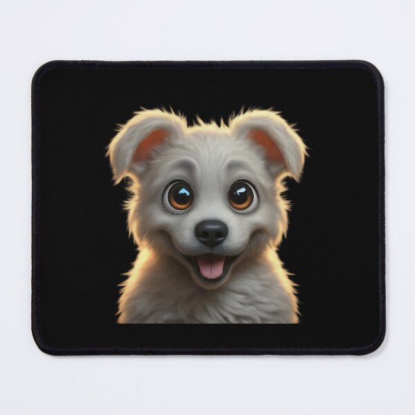 Item preview, Cute White Puppy Art 4 designed and sold by BAMEN.