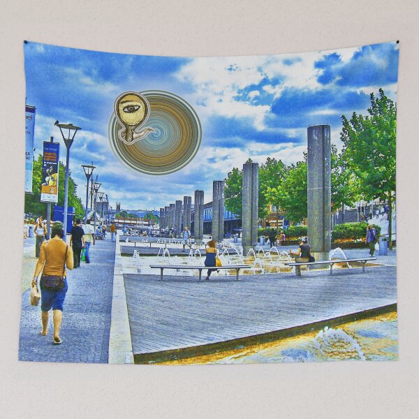 Item preview, BristolCityMirrored designed and sold by Klaus Bremner (Autotelic Art).