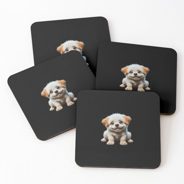 Item preview, White Puppy Art 5 designed and sold by BAMEN.