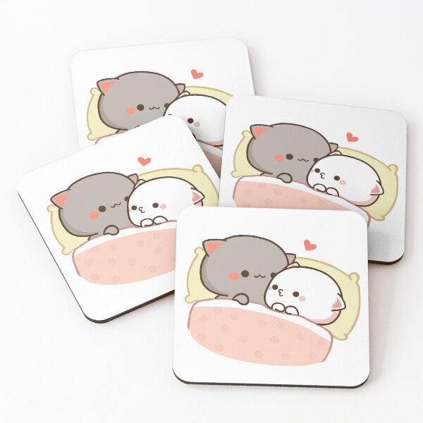 Item preview, Mochi Peach goma cat sleeping  designed and sold by ThePurplePrints.