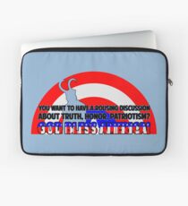I can feel the righteousness surging Laptop Sleeve