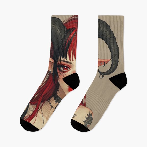 Item preview, Goat Anime Girl designed and sold by CursedbyLilith.