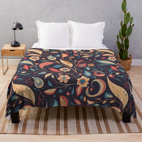 Item preview, Colorful Paisley II | Seamless designed and sold by Unrooted.