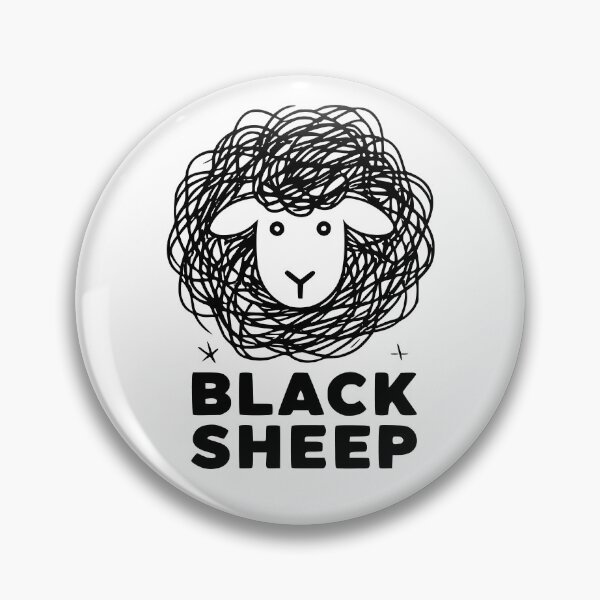 Item preview, Black Sheep - It's Ok To Be Different designed and sold by Urban-Alien.