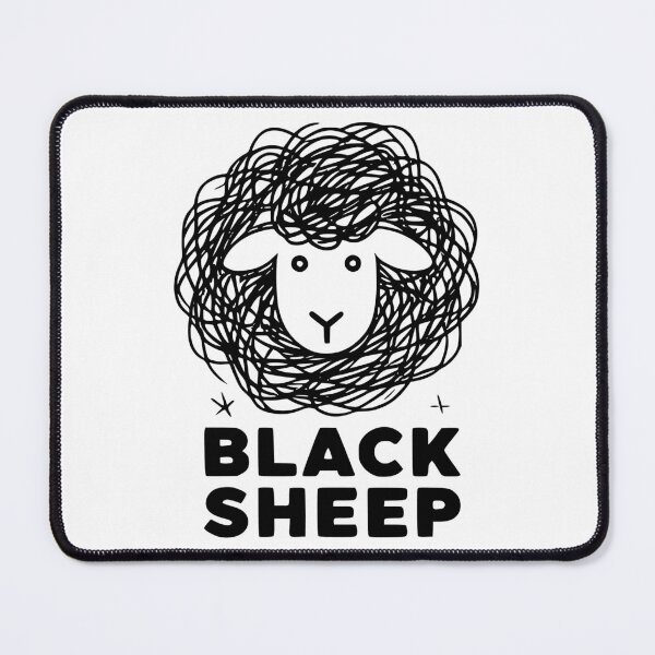 Item preview, Black Sheep - It's Ok To Be Different designed and sold by Urban-Alien.