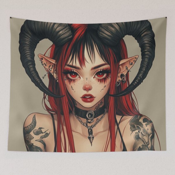 Item preview, Little Goat Devil designed and sold by CursedbyLilith.