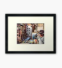 Pittura Riomaggiore II Framed Print