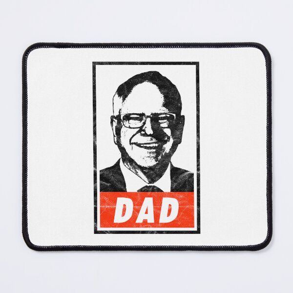 Item preview, Tim Walz Dad (White Worn Look) designed and sold by politicalamity.