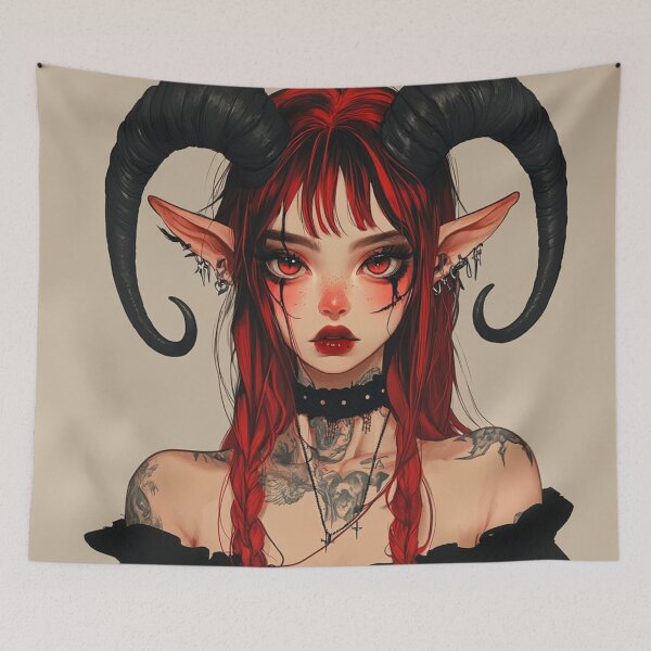 Item preview, Little Goat Girl designed and sold by CursedbyLilith.