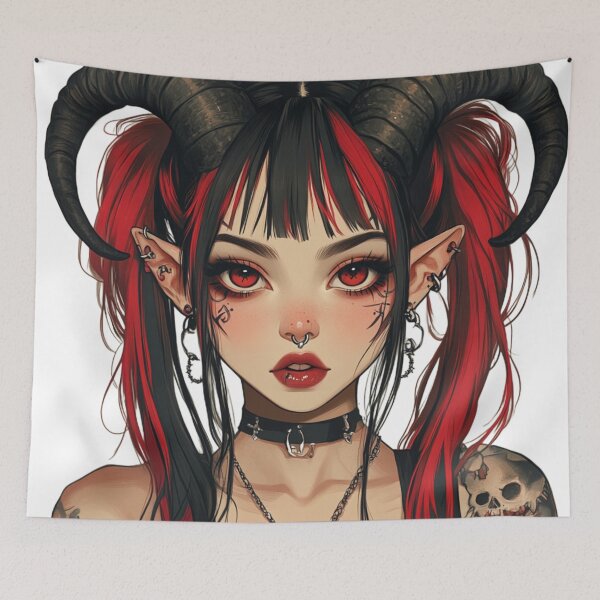 Item preview, Little Devil Girl designed and sold by CursedbyLilith.
