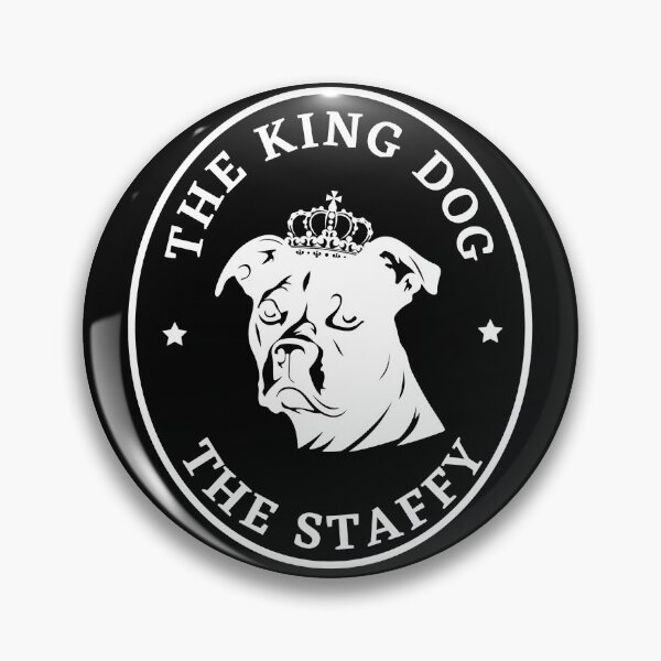 Item preview, The king of dogs the Staffy Dog Staffordshire Bull Terrier Dog Lover  designed and sold by SZPdezigns.