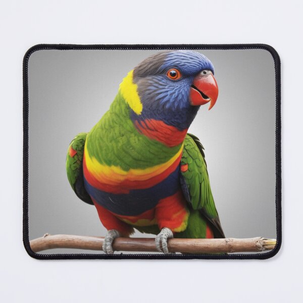 Item preview, Rainbow Lorikeet Perched on Branch designed and sold by laguitan10.