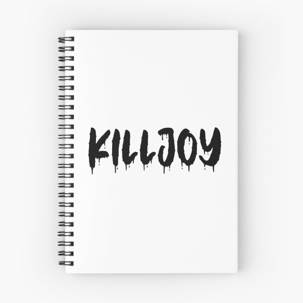 Item preview, BLACK ON WHITE KILLJOY BLOOD DRIP designed and sold by RomeArtCo.