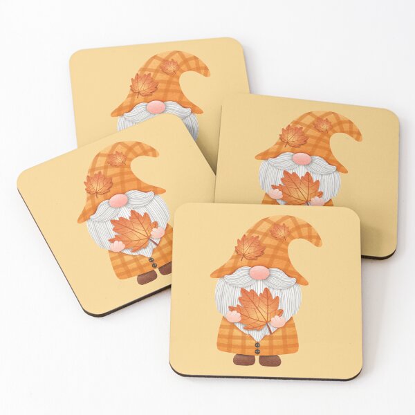 Item preview, Autumn Gnome with Maple designed and sold by FernGiArtWork.