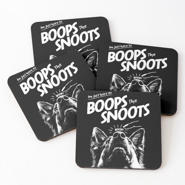 Item preview, I'm just here to boops the snoots designed and sold by polygrafix.