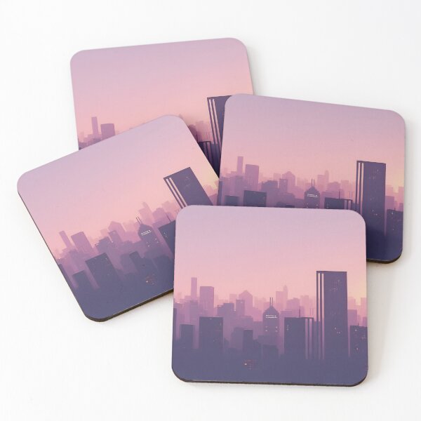 Item preview, Paisaje urbano minimalista designed and sold by HighrockDesigns.
