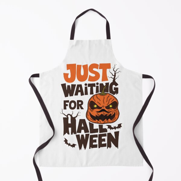 Item preview, Just Waiting For Halloween scary Pumpkin Face Jack-o'-Lantern designed and sold by Kopiopang studio.